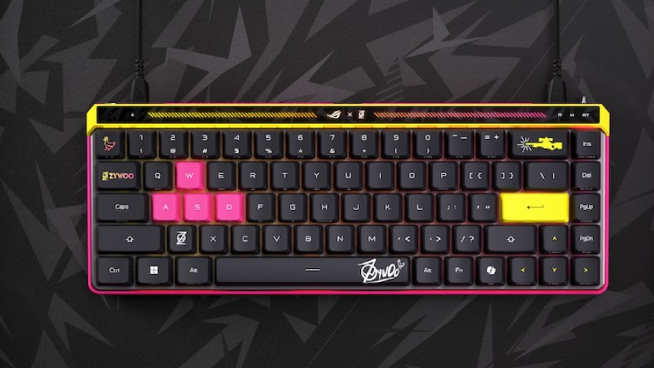 ASUS svela l’esclusiva ROG Falchion Ace HFX ZywOo Edition