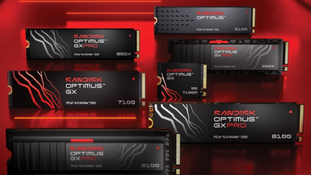 Sandisk presenta SANDISK Optimus: il nuovo brand per le unità SSD NVMe interne