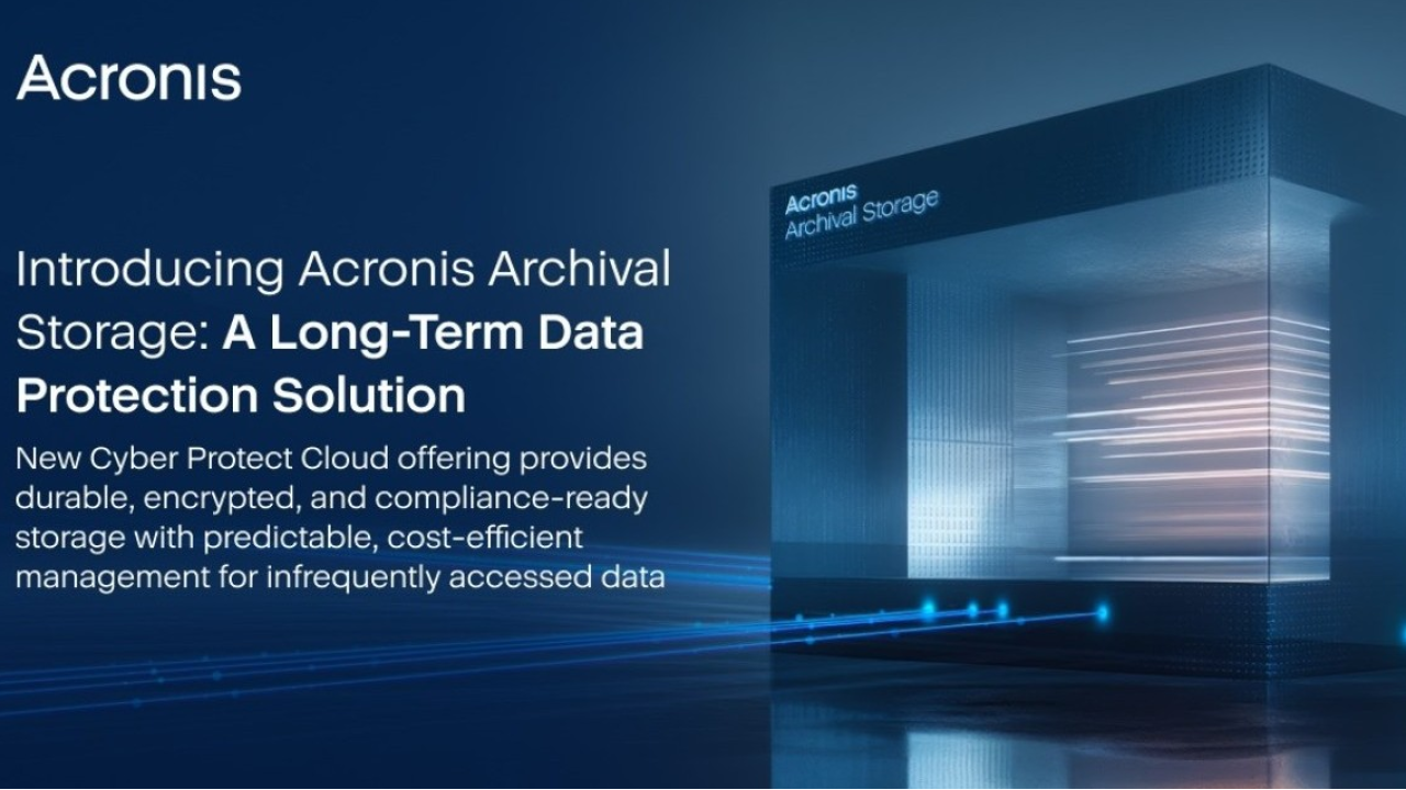 Acronis Archival Storage, la soluzione per la protezione dei dati a lungo termine