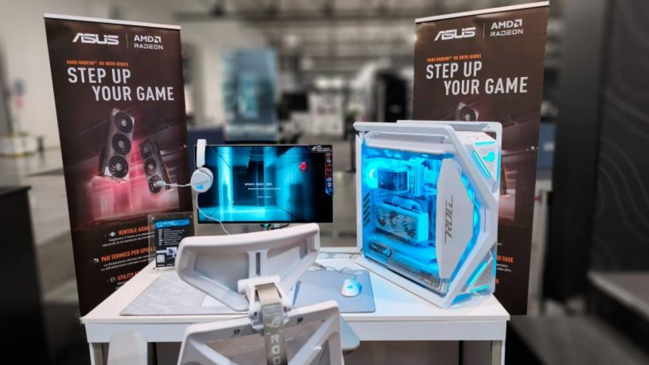 ASUS: in arrivo i monitor Tandem OLED Swift OLED PG27AQWP-W e Strix OLED XG27AQWMG