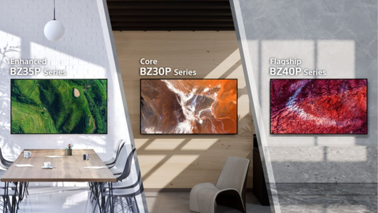 Sony amplia la gamma di display fino a 85