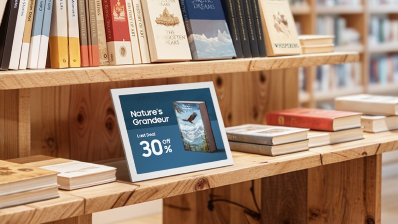 Samsung Color E-Paper da 13 pollici, il display realizzato in bio-resina derivata dal fitoplancton