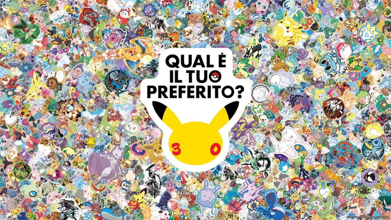  Pokémon: ufficialmente iniziate le celebrazioni per il 30° anniversario