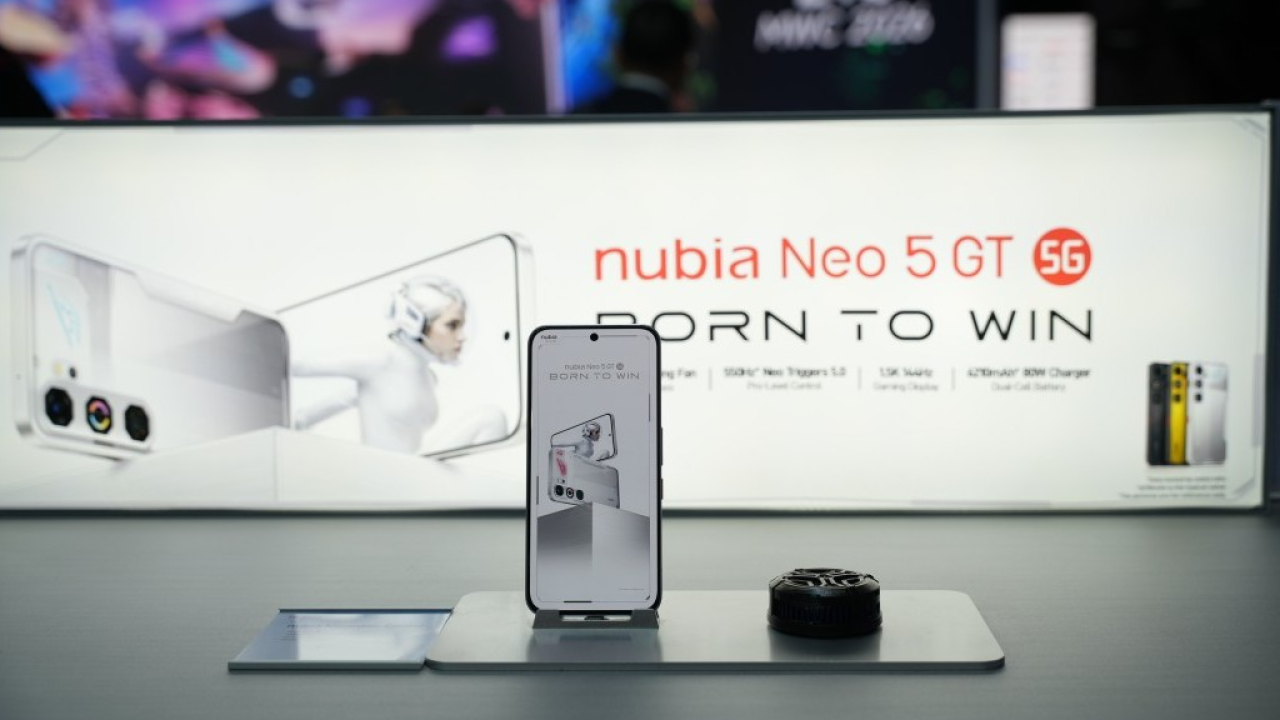 Nubia Neo 5 GT ha debuttato al MWC Barcellona 2026