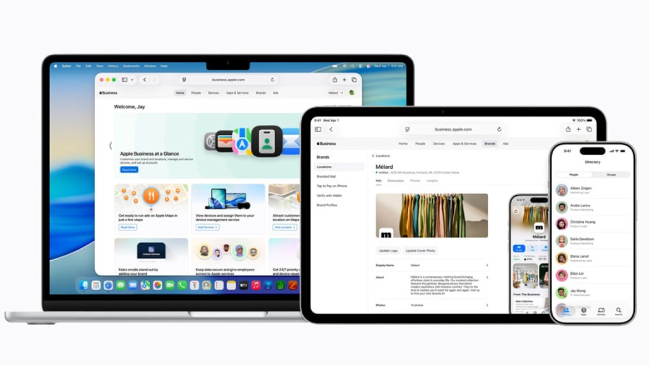 La rivoluzione gestionale di Apple: arriva Apple Business, la piattaforma all-in-one per le aziende
