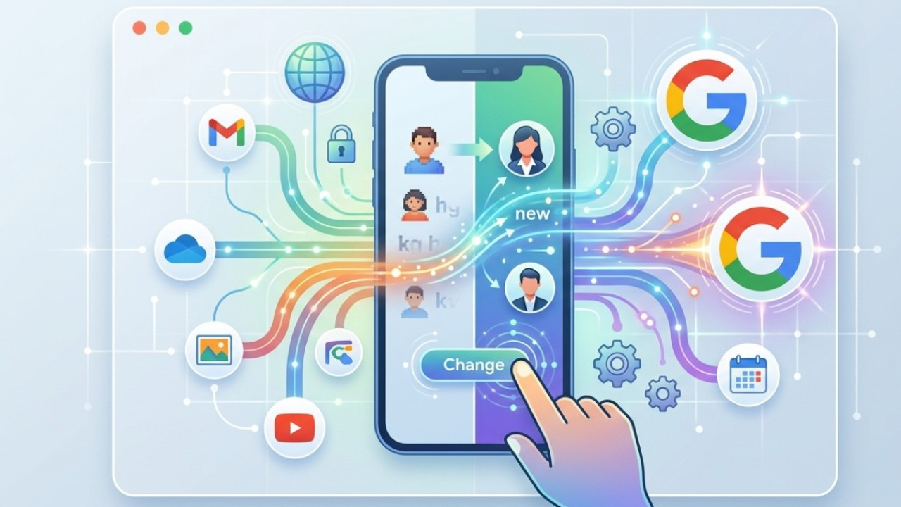 Google introduce la modifica dell'indirizzo Gmail: addio alla creazione di nuovi account