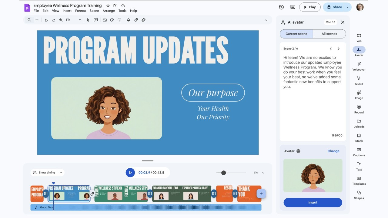 Google Vids si evolve: l'AI generativa trasforma la creazione video aziendale