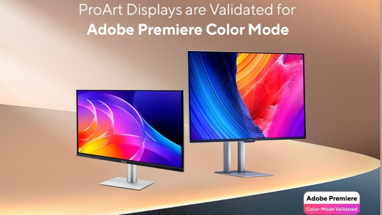 ASUS e Adobe: i monitor ProArt diventano lo standard per il video editing HDR