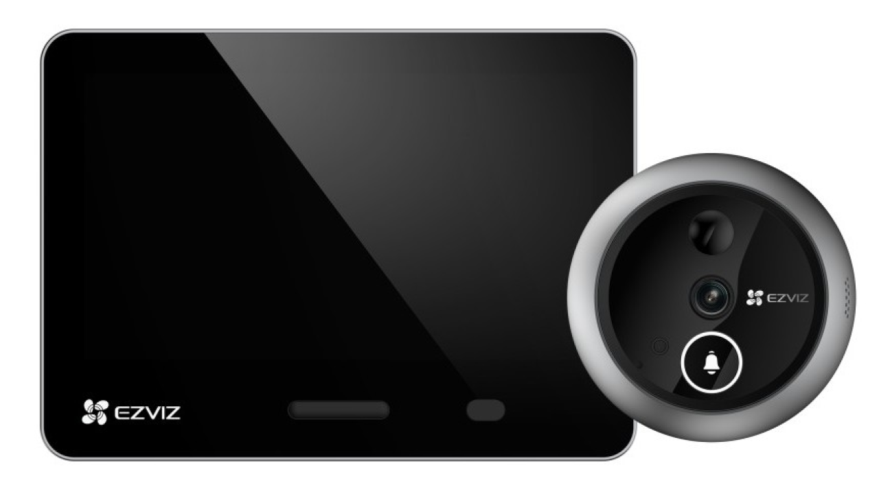 EZVIZ EP4: lo spioncino diventa intelligente con video 4K e AI