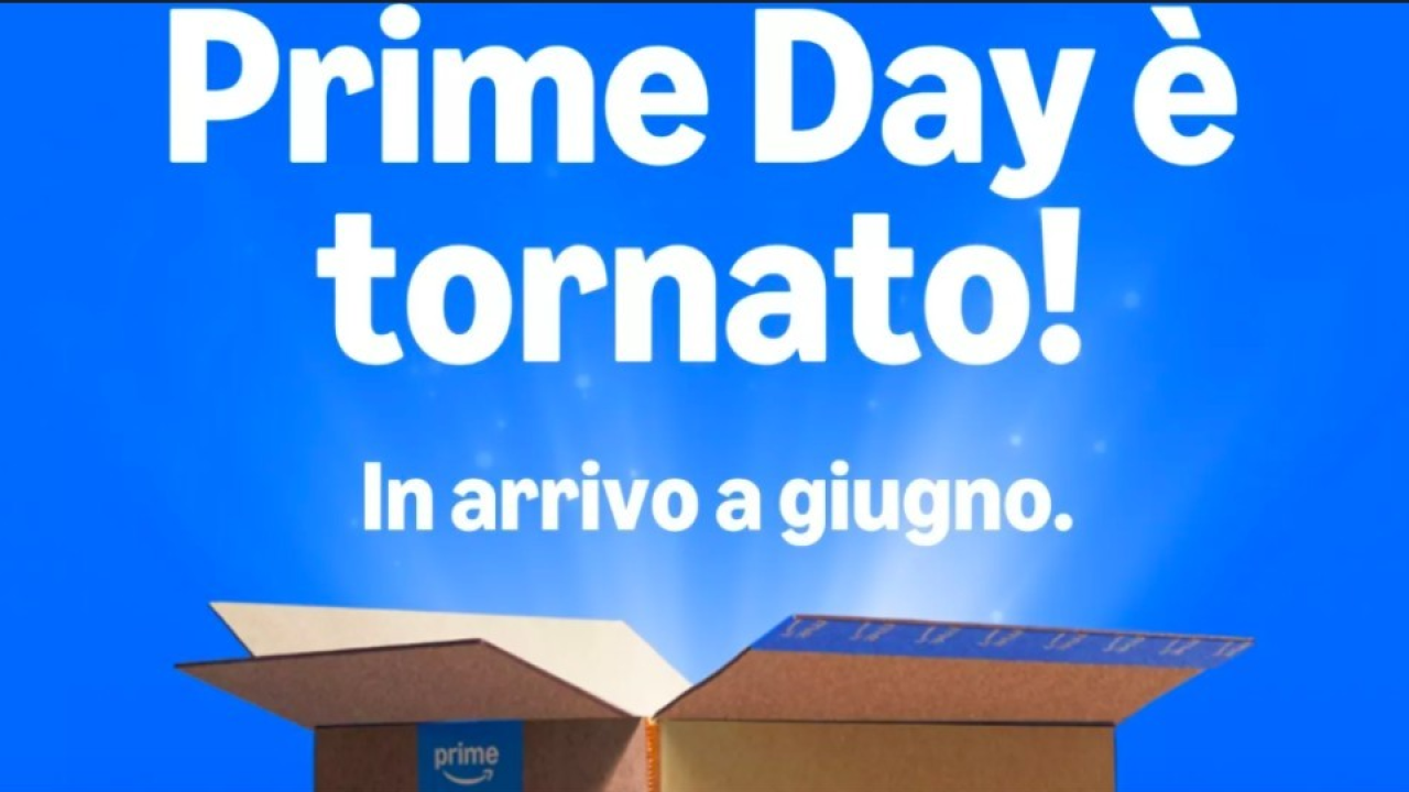 Prime Day 2026: Amazon annuncia il ritorno dell'evento a giugno