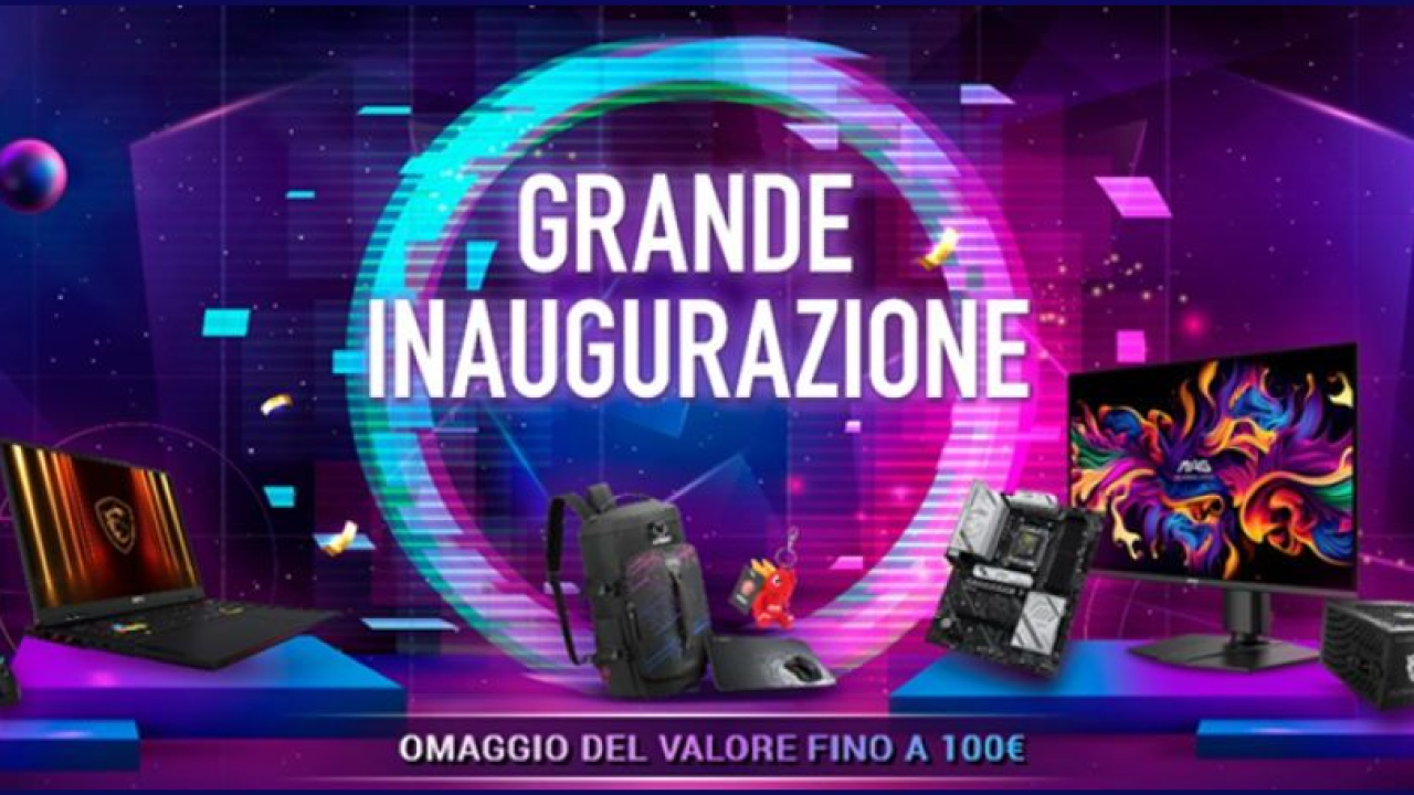 L'universo gaming e tech a portata di clic: MSI lancia l'e-Shop ufficiale in Italia
