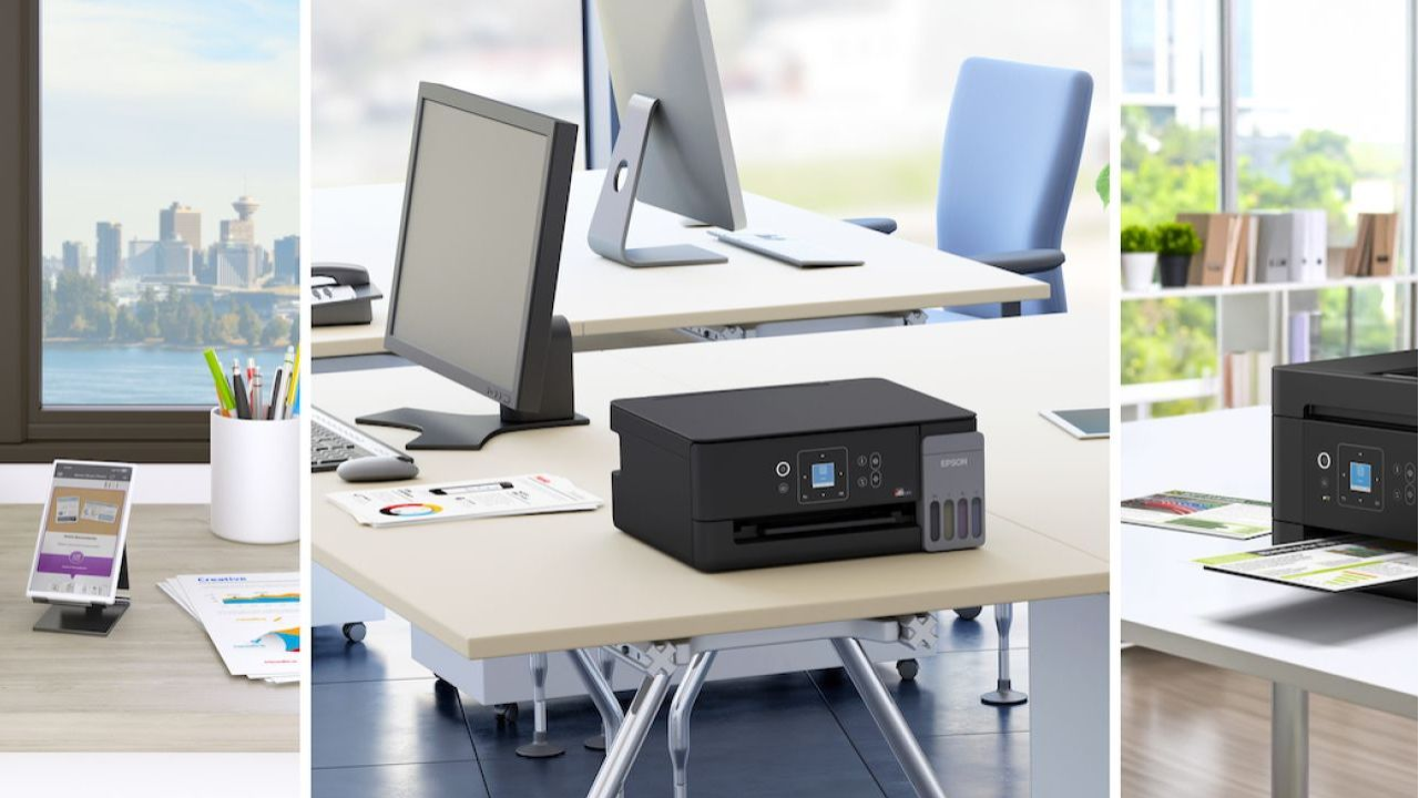 Epson rinnova la gamma EcoTank: stampanti più compatte e senza cartucce