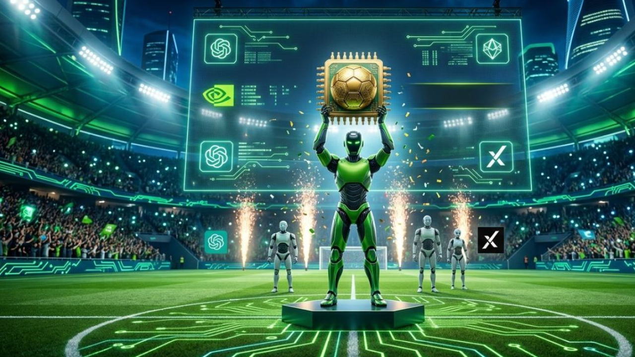 Il primo test AI sul calcio reale incorona NVIDIA: ChatGPT solo nona, Claude e Grok