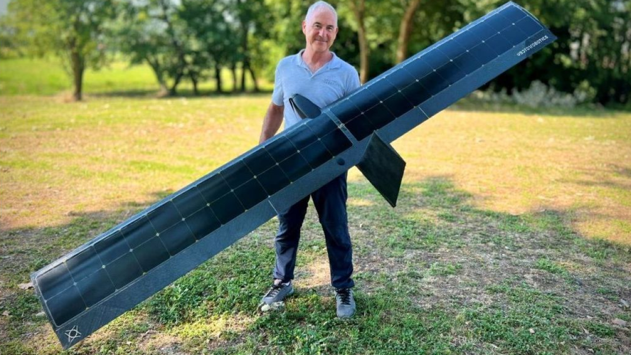 Record mondiale per il drone solare italiano 