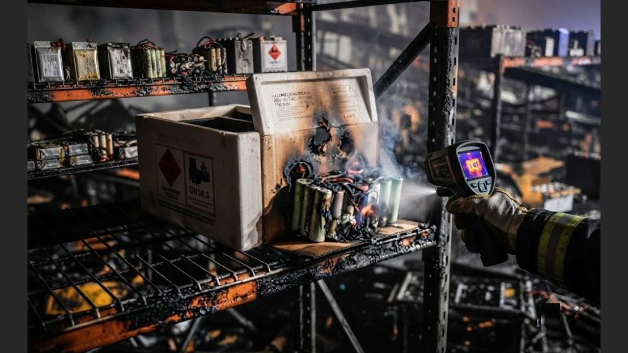 Incendio al polo logistico di Milano: il rischio nascosto nelle batterie al litio