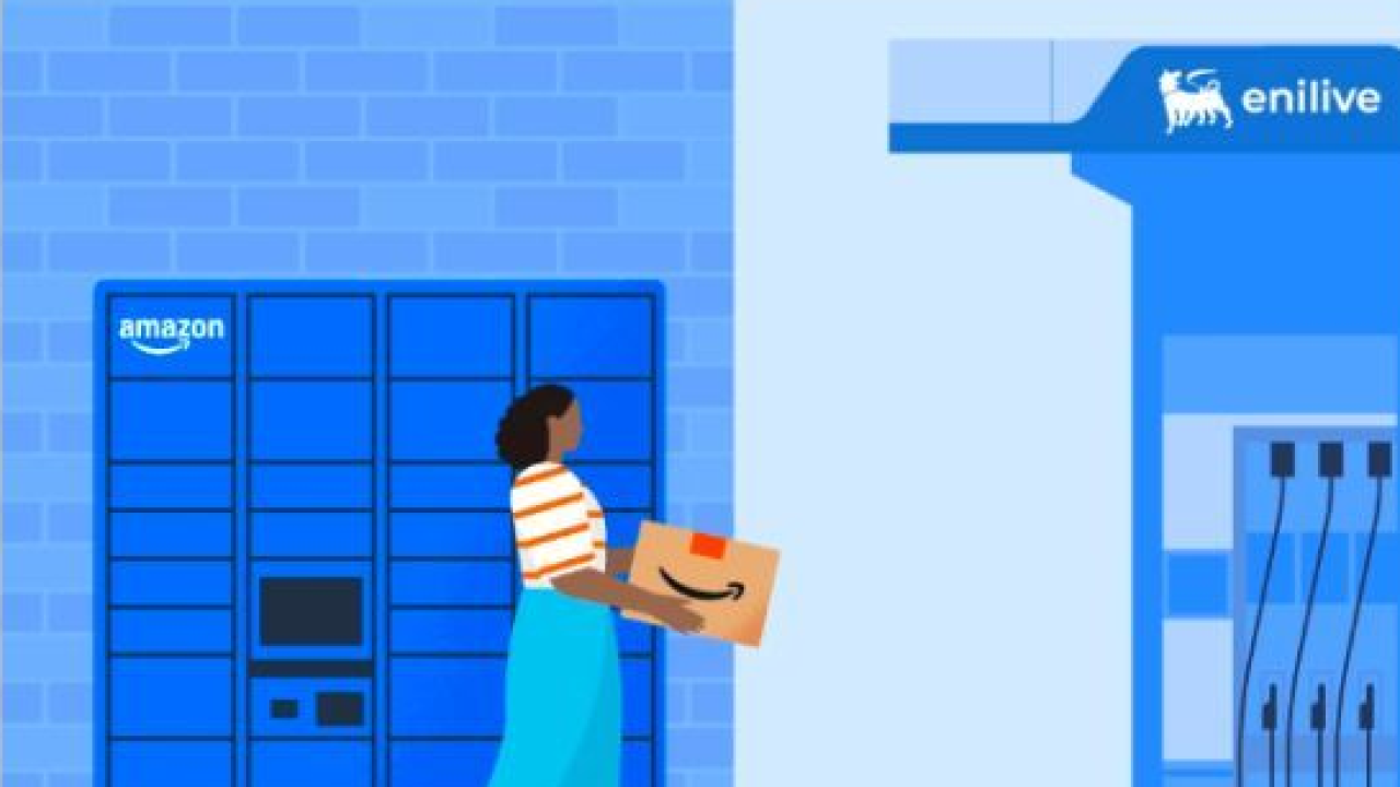 Amazon ed Enilive: ritiri e resi arrivano nelle stazioni di servizio di tutta Italia