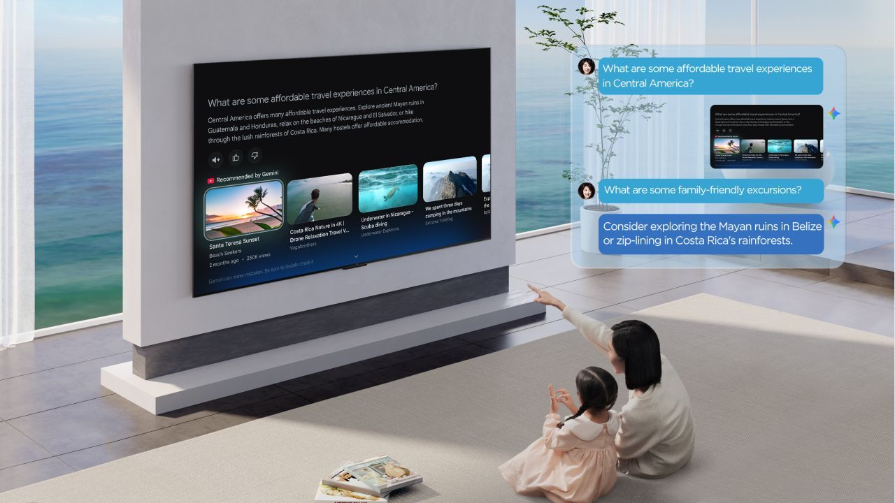 TCL porta in Italia Google TV con Gemini: l'intelligenza artificiale sbarca sui televisori del brand