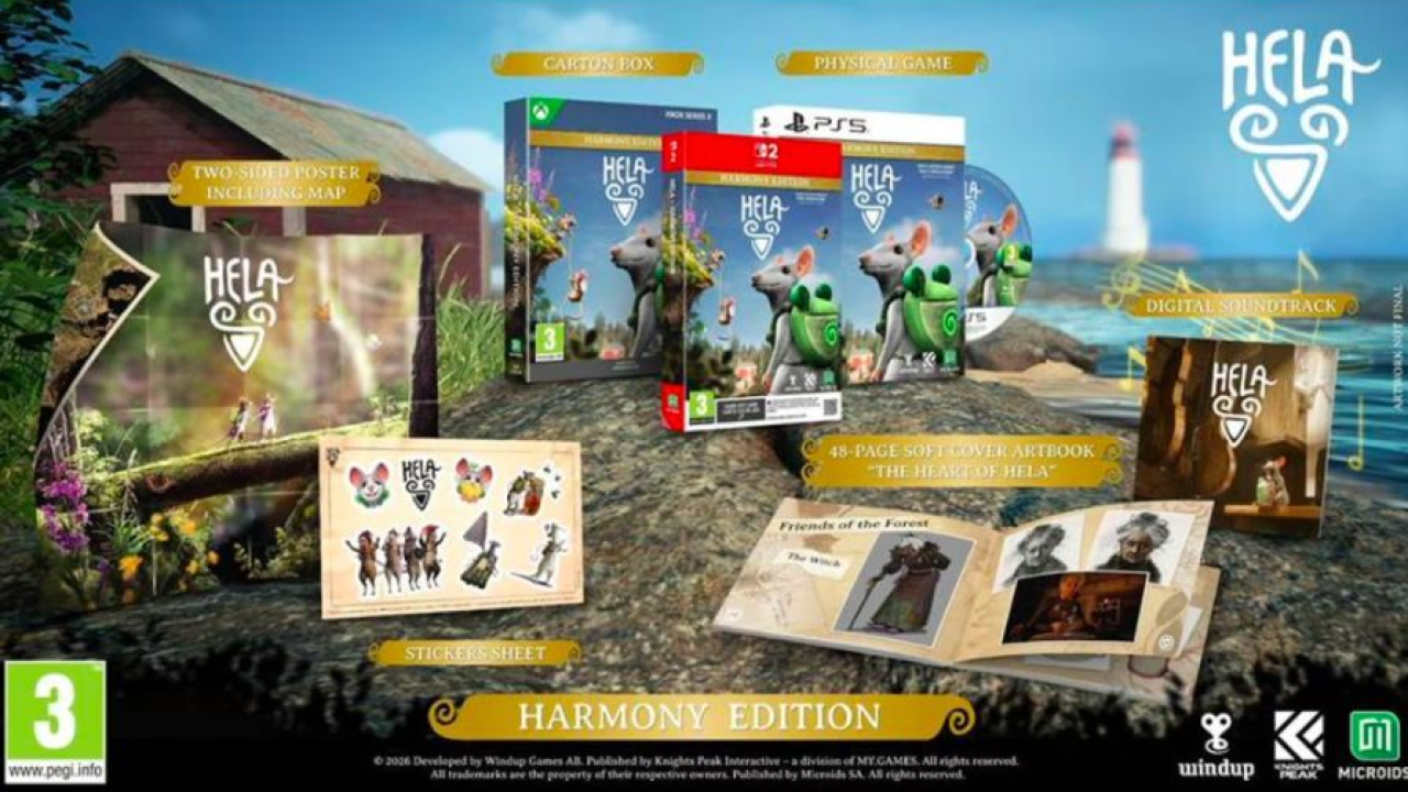 Hela: of Mice & Magic arriva nei negozi fisici con l'esclusiva Harmony Edition