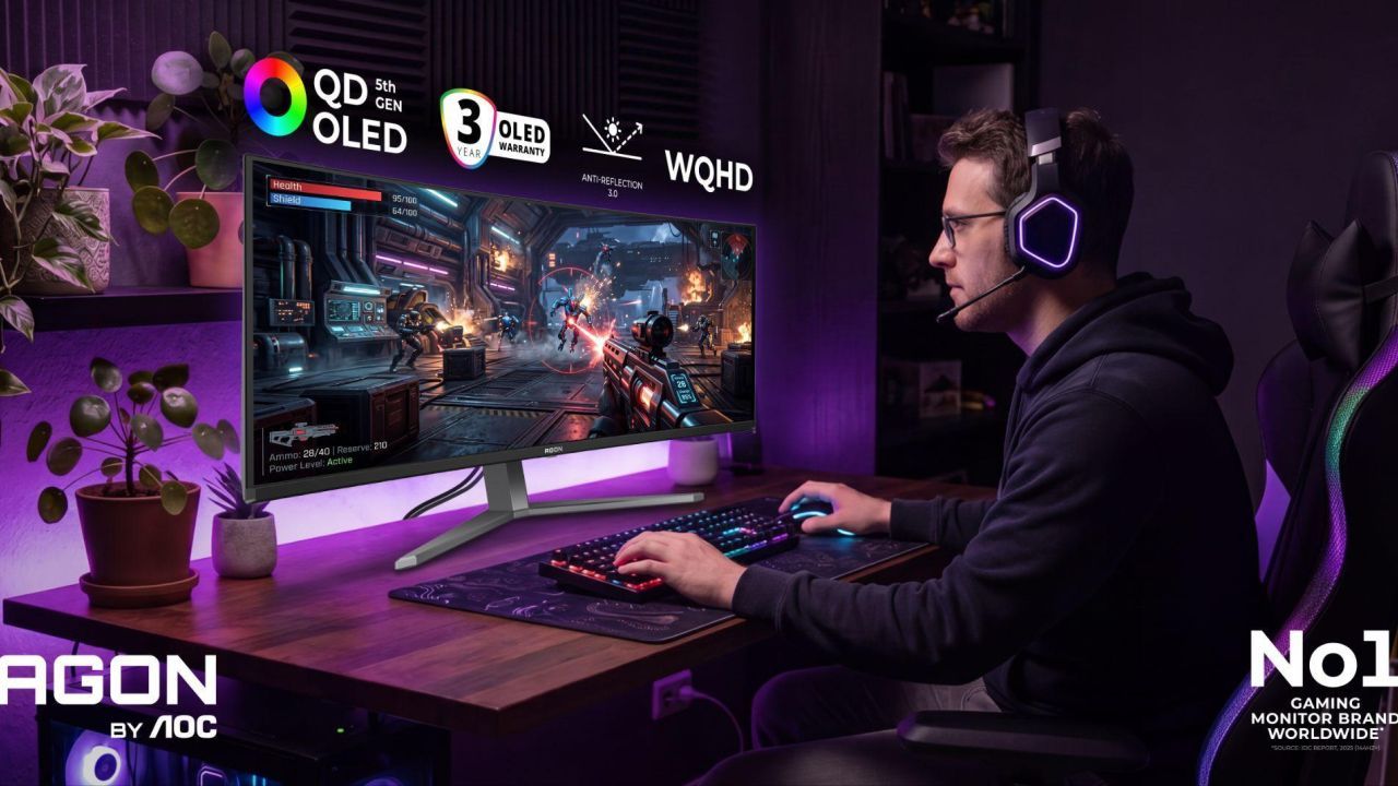 AGON by AOC: in arrivo le ultime innovazioni OLED per il gaming