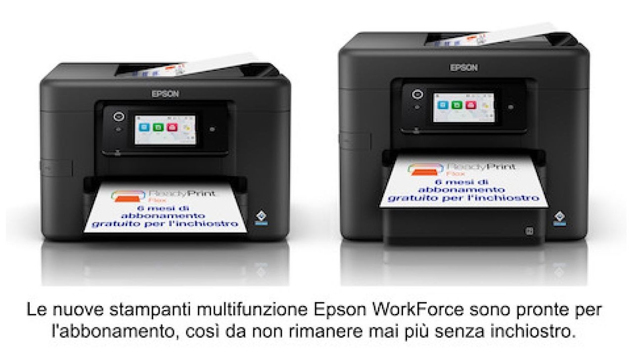  Epson amplia la gamma WorkForce con nuove stampanti A4 intelligenti 