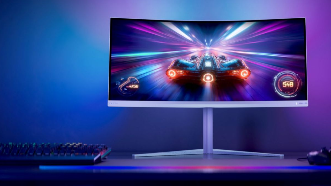 Immersione totale nei videogiochi con il display ultrawide Philips Evnia 34M2C5601QA