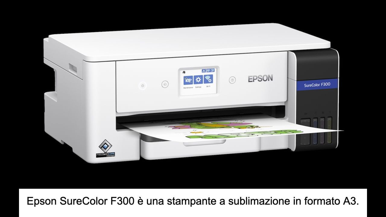 Sublimazione professionale in formato A3 con la nuova stampante Epson SureColor F300